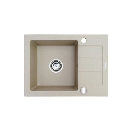 Granitový kuchyňský dřez Pyramis NEXT 62x44 1B1D beige (70.093.601)