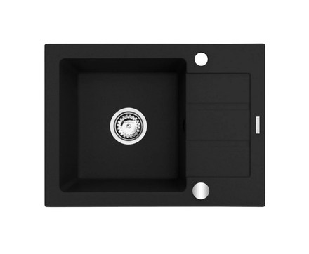 Granitový kuchyňský dřez Pyramis NEXT (62X44) 1B 1D včetně lankové ovládání VOLCANO (070166501)