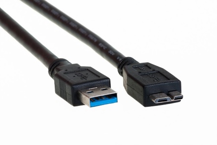USB kabel AQ KCJ005 USB 3.0 M - micro USB 3.0 M kabel 0,5m