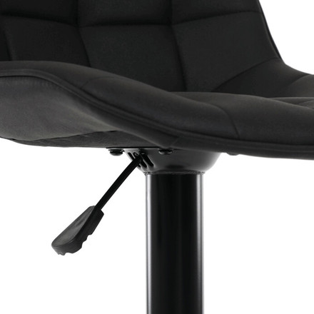 Barová židle Autronic černá, látka,AUB-V3066 BK3 (13)