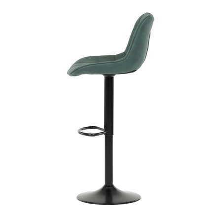 Barová židle Autronic zelená, látka, AUB-V3066 GRN3 (3)