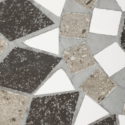 Stojan na květiny Autronic 35x35x52cm, keramika, šedá, US1501 (6)