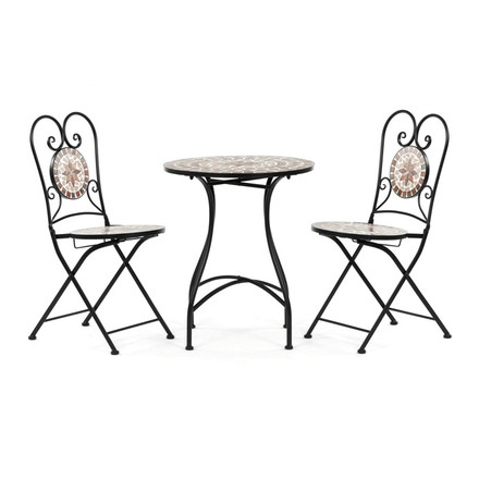 Zahradní set Autronic kov, keramická mozaika, US1600 SET (2)