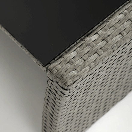 sestava zahradního nábytku Autronic polyratan, šedá, AZS-A1523 GREY (13)