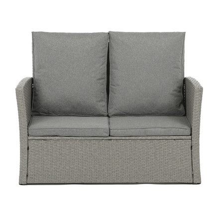 sestava zahradního nábytku Autronic polyratan, šedá, AZS-A1523 GREY (3)