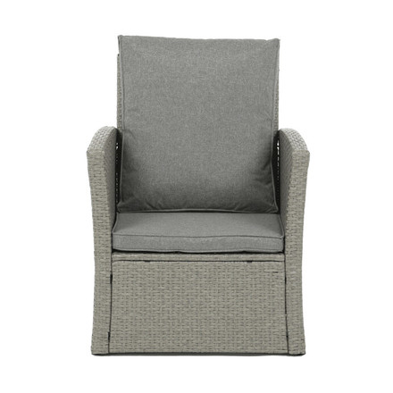 sestava zahradního nábytku Autronic polyratan, šedá, AZS-A1523 GREY (6)