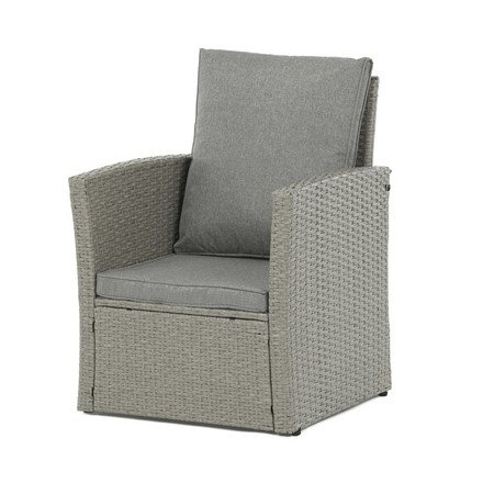 sestava zahradního nábytku Autronic polyratan, šedá, AZS-A1523 GREY (7)