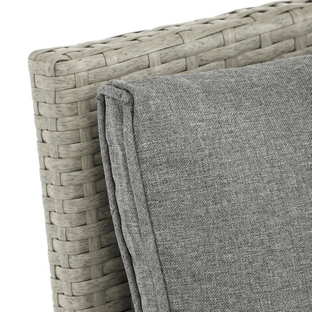 sestava zahradního nábytku Autronic 140x70x60cm, polyratan, šedá, AZS-A1719 GREY (18)