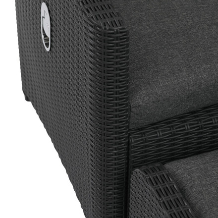 Zahradní set Autronic 1+2, polyratan, šedá, AZS-L2665 GREY (21)