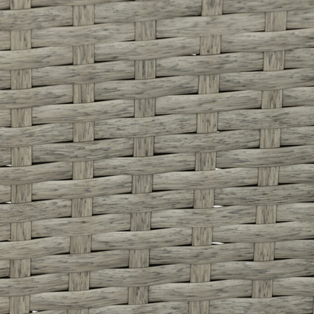 sestava zahradního nábytku Autronic 100x60x69cm, polyratan, šedá, AZS-A1442 GREY (13)