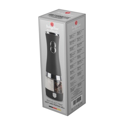 Elektrický mlýnek na pepř a sůl Berlingerhaus BH-9733 2v1 Antracit Collection (5)