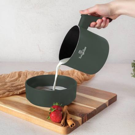 Mlékovar s titanovým povrchem Berlingerhaus BH-8204 1,2 litru Matte Green Collection (1)