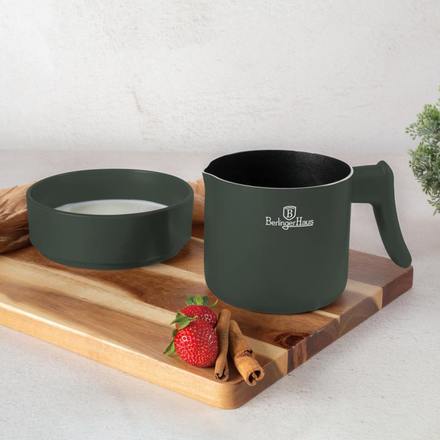Mlékovar s titanovým povrchem Berlingerhaus BH-8204 1,2 litru Matte Green Collection (2)