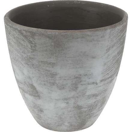 Keramické květináče ProGarden KO-066900340 sada 3 ks šedá (3)