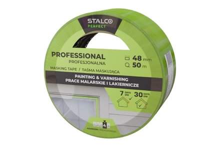 Páska lepící Stalco S-76660, interiérová krycí, GREEN, 48 mm x 50 m PERFECT