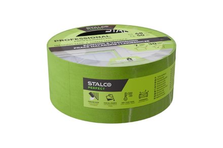 Páska lepící Stalco S-76660, interiérová krycí, GREEN, 48 mm x 50 m PERFECT (1)