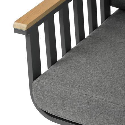 Zahradní sestava Autronic hliník, šedá, AZS-S1921 GREY (9)