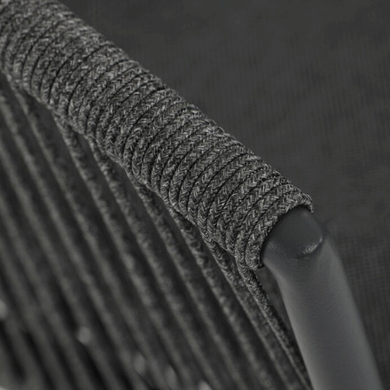 Zahradní židle Autronic hliník, látka, šedá, AZC-C1179 GREY (14)