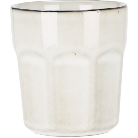 Jídelní sada Siaki KO-Q97001390 16 ks kamenina krémová (1)