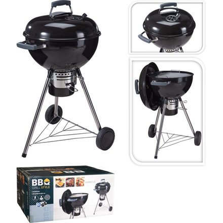 Gril na dřevěné uhlí ProGarden KO-X85100030 kulový  65 cm