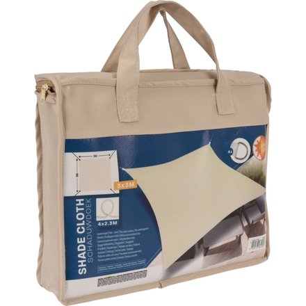 Stínící plachta ProGarden KO-C46400700 čtvercová 3 m krémová (2)
