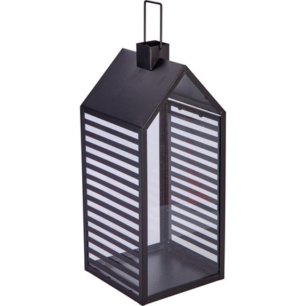 Lucerna ProGarden KO-NB1251530 kovová sada 2 ks 18 / 14 cm šedá