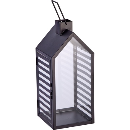 Lucerna ProGarden KO-NB1251530 kovová sada 2 ks 18 / 14 cm šedá (2)