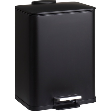 Odpadkový koš Excellent KO-C80654380 kovový DELTA černý 20 l (1)