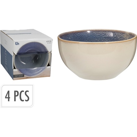 Sada misek Excellent KO-Q07000070 4 ks 580 ml modrá