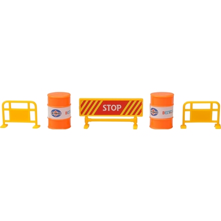 Hrací kufřík Excellent KO-S34497550 Truck sada autíček a dopravního značení 17 ks (6)