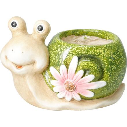 Květináč ProGarden KO-095242500snek dekorativní 21 cm šnek
