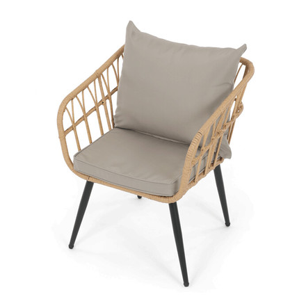 Zahradní sestava Autronic polyratan, béžová, AZ-F1508 NAT (10)