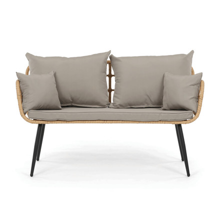 Zahradní sestava Autronic polyratan, béžová, AZ-F1508 NAT (3)