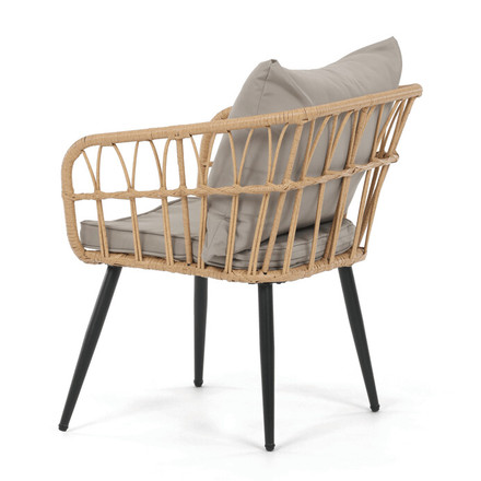 Zahradní sestava Autronic polyratan, béžová, AZ-F1508 NAT (8)