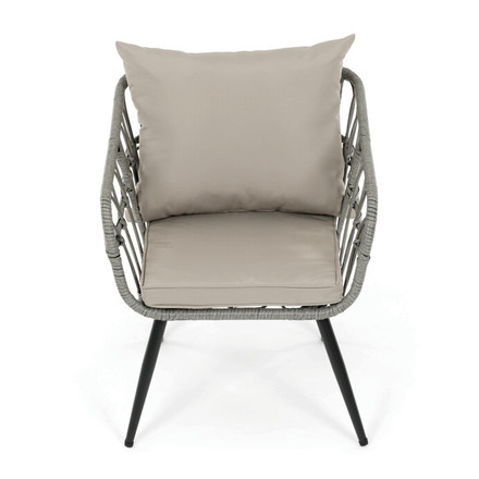 Zahradní sestava Autronic polyratan, šedá, AZ-F1508 GREY (9)