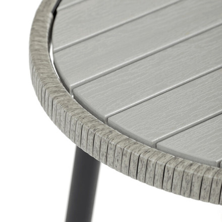 Zahradní sestava Autronic polyratan, šedá, AZ-F1508 GREY (14)