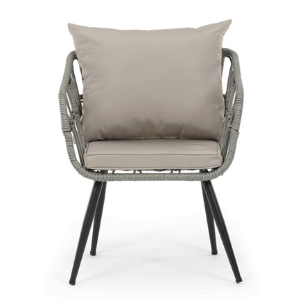 Zahradní sestava Autronic polyratan, šedá, AZ-F1508 GREY (5)