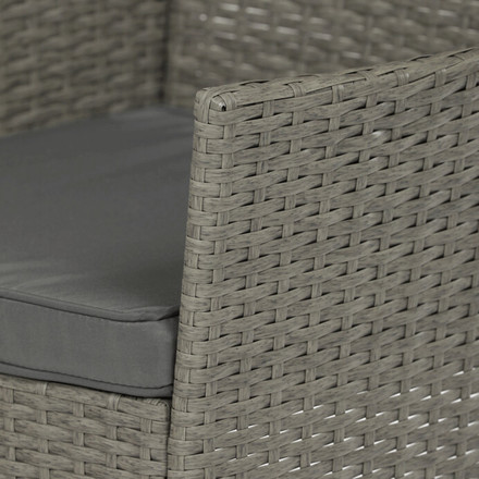 Zahradní set Autronic 1+2, polyratan, šedá, AZS-A1102 GREY (10)