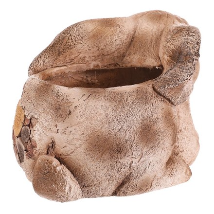 Obal na květiny Autronic Zajíc, magnesium, dekor dřeva (MT790) (3)