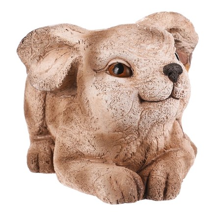 Obal na květiny Autronic Zajíc, magnesium, dekor dřeva (MT790) (5)