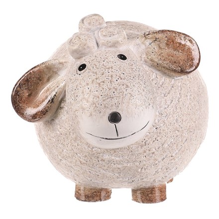 Figurka Autronic Ovečka z magnesia, vel. L, barva krémová (MT815-L) (1)