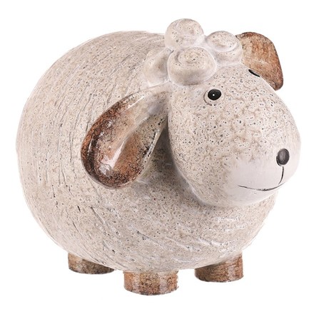 Figurka Autronic Ovečka z magnesia, vel. L, barva krémová (MT815-L) (5)