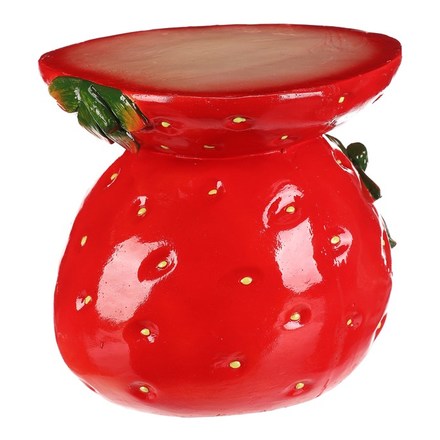 Taburet Autronic jahodový - menší, magnesium, barva červená (MT807) (5)