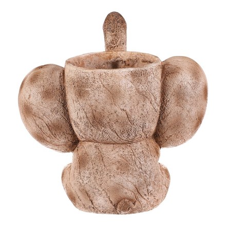 Obal na květiny Autronic Slon, magnesium, dekor dřeva (MT793) (3)