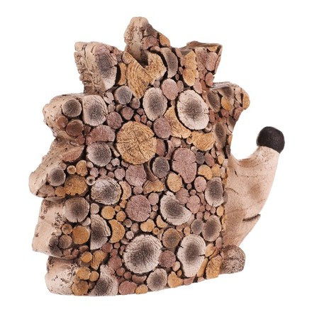 Figurka Autronic Ježek z magnesia, dekor dřeva (MT789) (5)