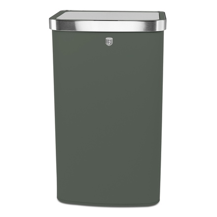 Odpadkový koš Berlingerhaus BH-9797 se senzorovým otvíráním 60 l Matte Green Collection (1)