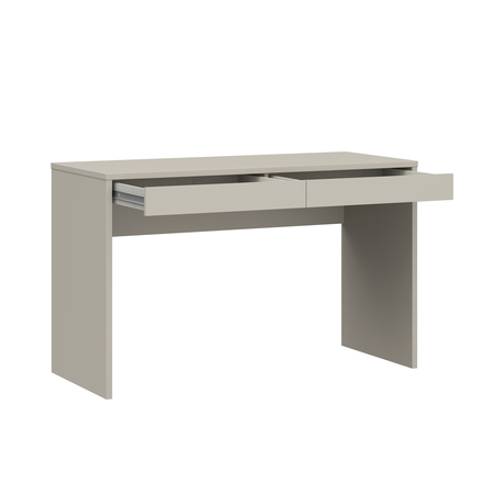 Psací stůl Forte Milles TEFB221-U60 ,125x77x53, barva písková, 1*karton (3)