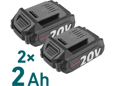 Aku sekačka Extol Industrial 8791902 SHARE20V, 43cm, BRUSHLESS, 2x2Ah (1)