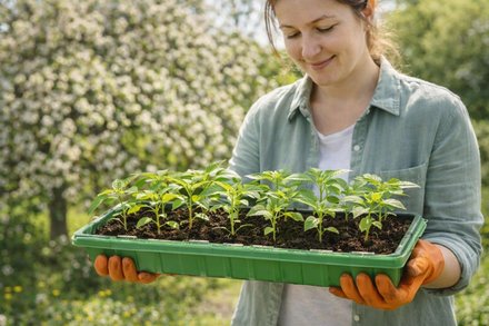 Sadbovač Euro nářadí 150518 plastový 57,5 x 17 x 13,5 cm s víkem (2)