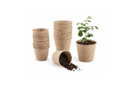 Sadbovač Euro nářadí 150524 papírový 8 x 8 cm, bal. 20 ks